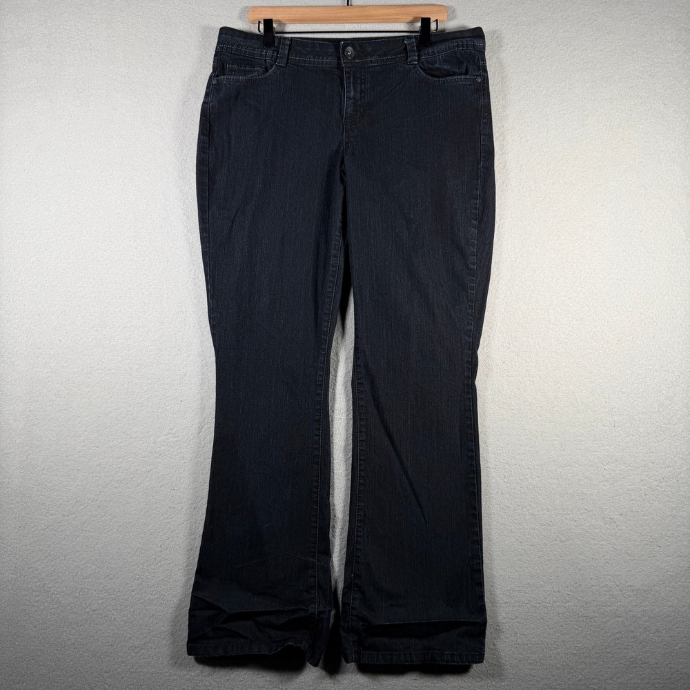 LEI Chelsea Lowrise Bootcut Jeans Dark Wash Indigo 17 LJ20543R-RNS Vintage 2009